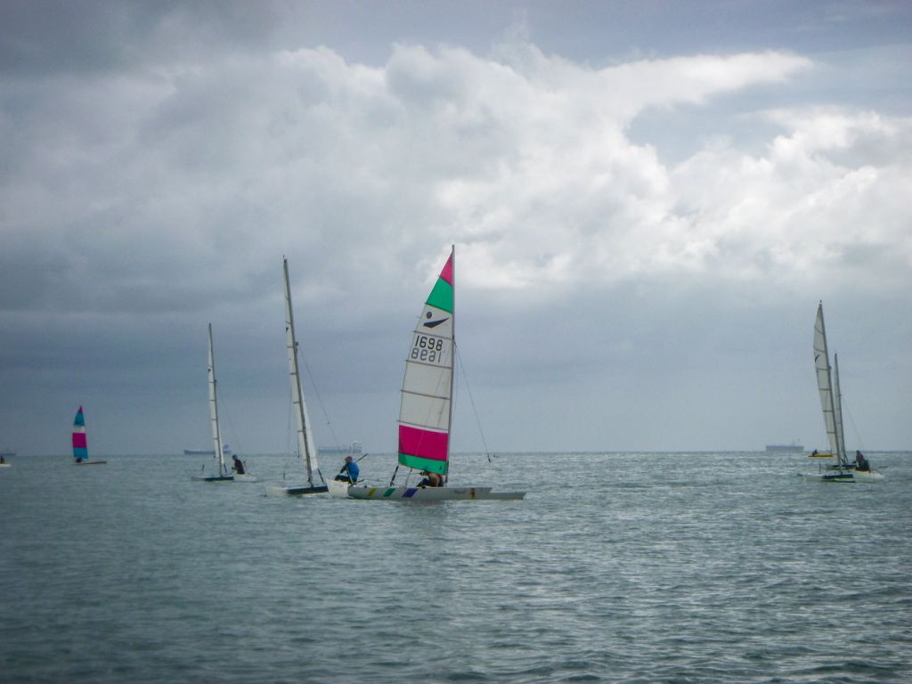 Shanklin Sailing Club Isle of Wight Dart 15 / Sprint 15 catamaran