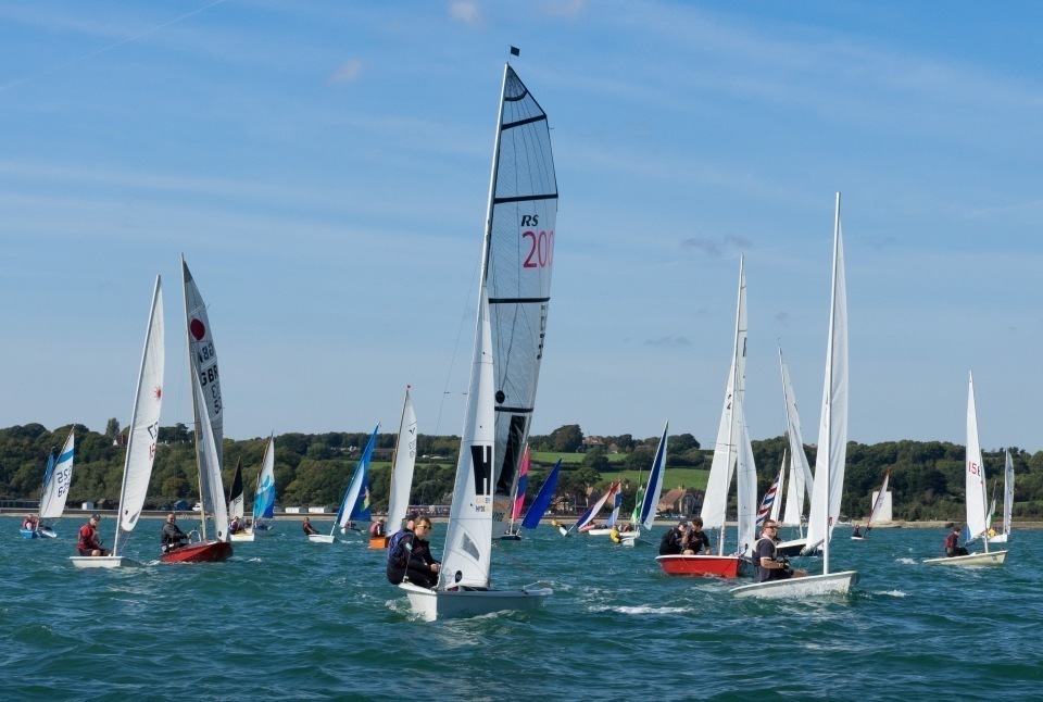Shanklin Sailing Club news The Isle of Wight Dinghy Championship